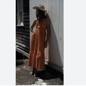 YFB Orange Maxi Dress